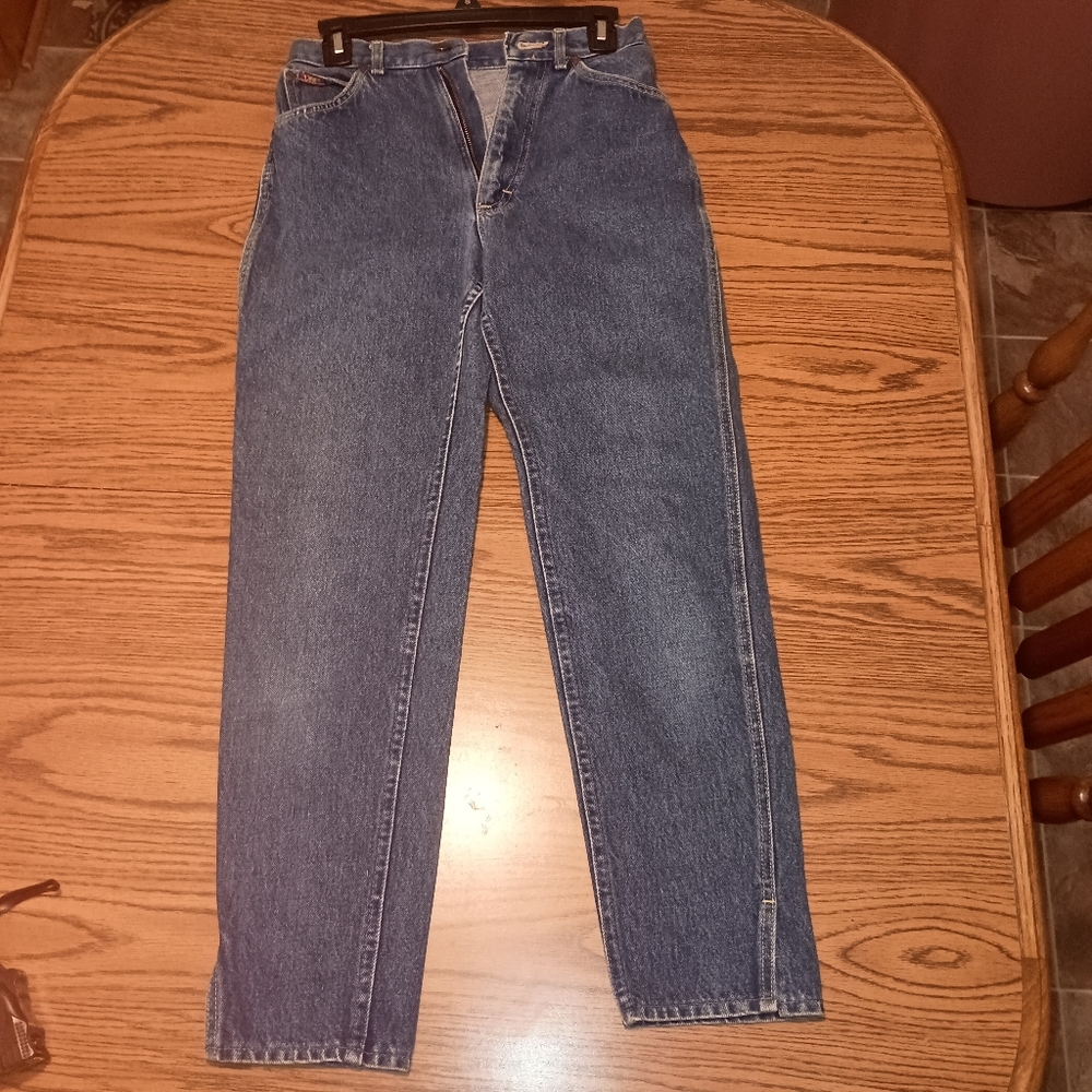 VTG Classic Blue Denim Jeans Juniors 7